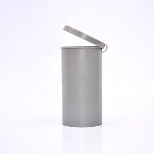 4 X 8 GRAY CONCRETE TEST CYLINDER WITH FLAT LID